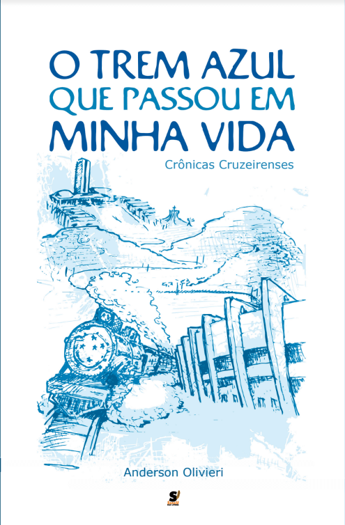 Capa de O Trem Azul que Passou em Minha Vida